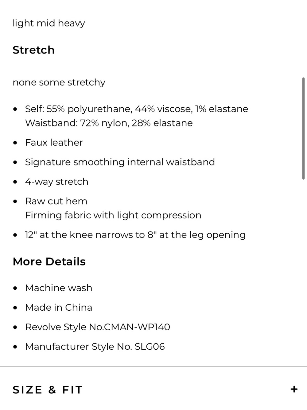 Commando Perfect Control Faux Leather Legging - Picture 8 of 8